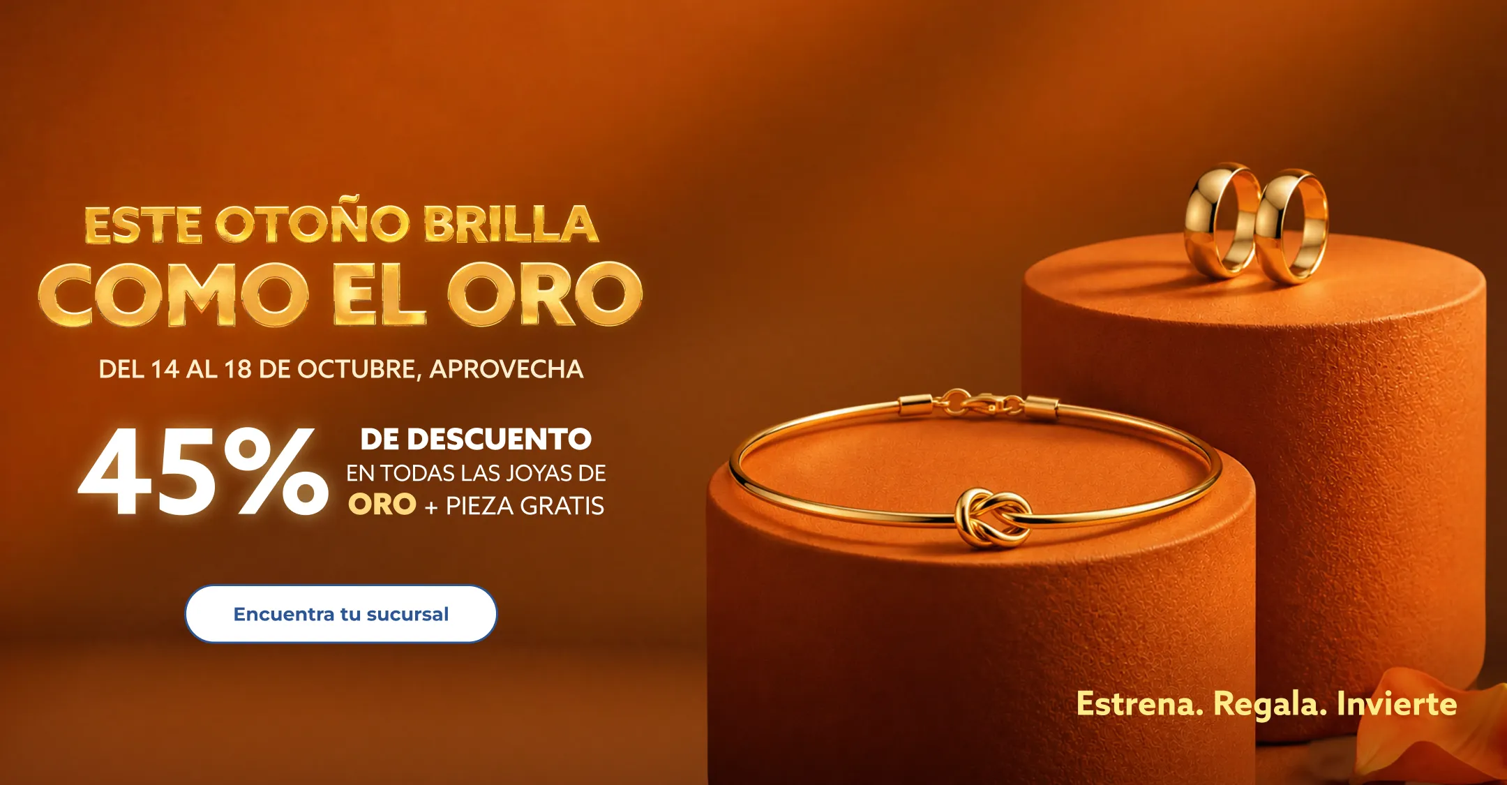 este otoño brilla como el oro