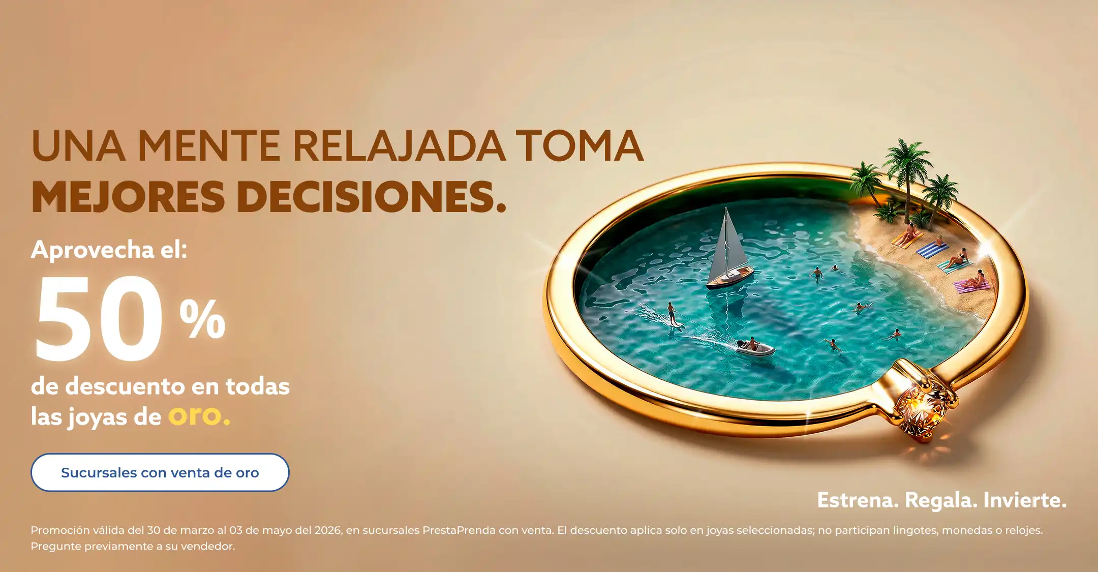 Joyas de oro en Semana Santa